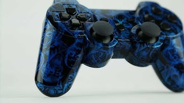 Pearl Blue Zombies - PS3 - Custom Controllers - Controller Chaos