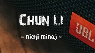 Nicki Minaj - Chun Li (Lyric)