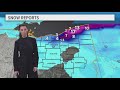 Betsy Kling recaps the first big snow of the season