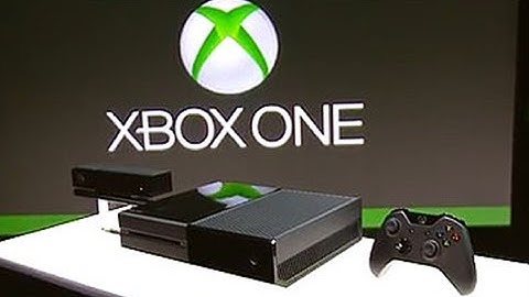 XBOX ONE Official Reveal Console + Kinect