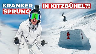 Erster DOUBLE BACKFLIP auf SKI?! Fails & Jumps in Kitzbühel! - Improve Yourself #19