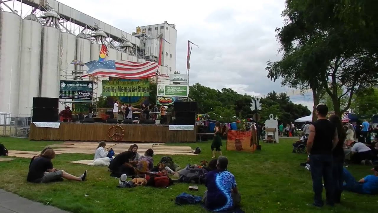 Speaker Minds Playing Seeley Stage 2014 Seattle Hempfest 1 of 2