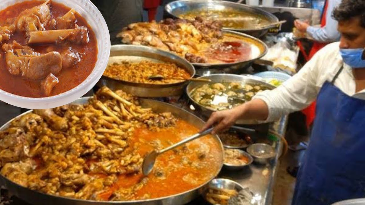 Lahori desi murgh chanay | mutton siri paye nashta | discover with Zeeshan 