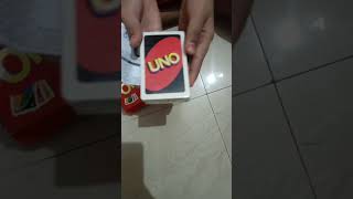 Unboxing Of Uno Card