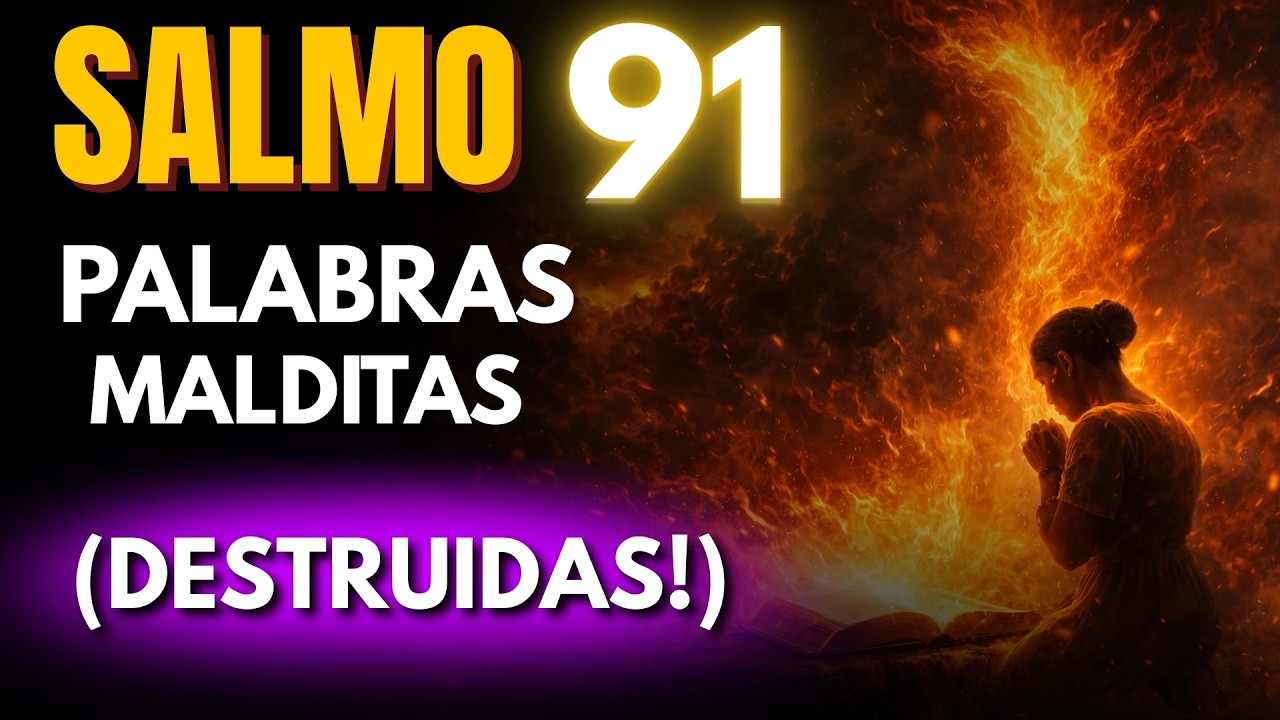 🔥 SALMO 91 + 27 + 109: Toda Palabra Maldita Contra Ti Vuelve en Fuego
