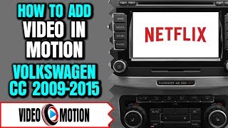 Volkswagen CC Video In Motion, VW Volkswagen CC DVD Video In Motion Bypass, RNS510 Video in Motion screenshot 1