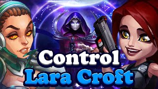 Hero Wars Lara Croft and Control Team