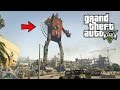 GTA 5 - BIG STUNT SUR UN ROBOT GEANT EN VILLE