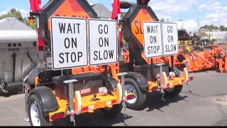 Automatic flagging machines arrive in Spokane to increase construction safety