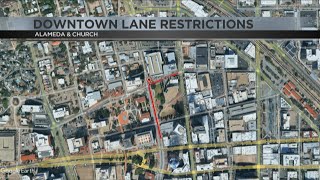 Downtown Tucson lane restrictions to start due to underground work
