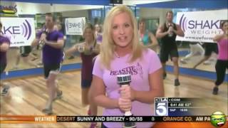 shake weight class- Funny exercise video