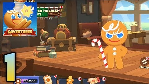 CookieRun: Tower of Adventures - Gameplay Walkthrough - Part 1 (iOS, Android)