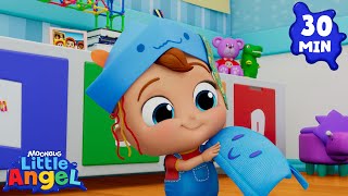 baby john gets a new hat little angel full episode kids tv shows full episodes