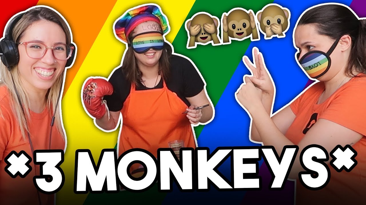 🙈🙉🙊 3 MONKEYS CHALLENGE 2 | 