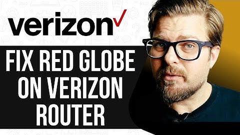 How To Fix Red Globe on Verizon Router -2025