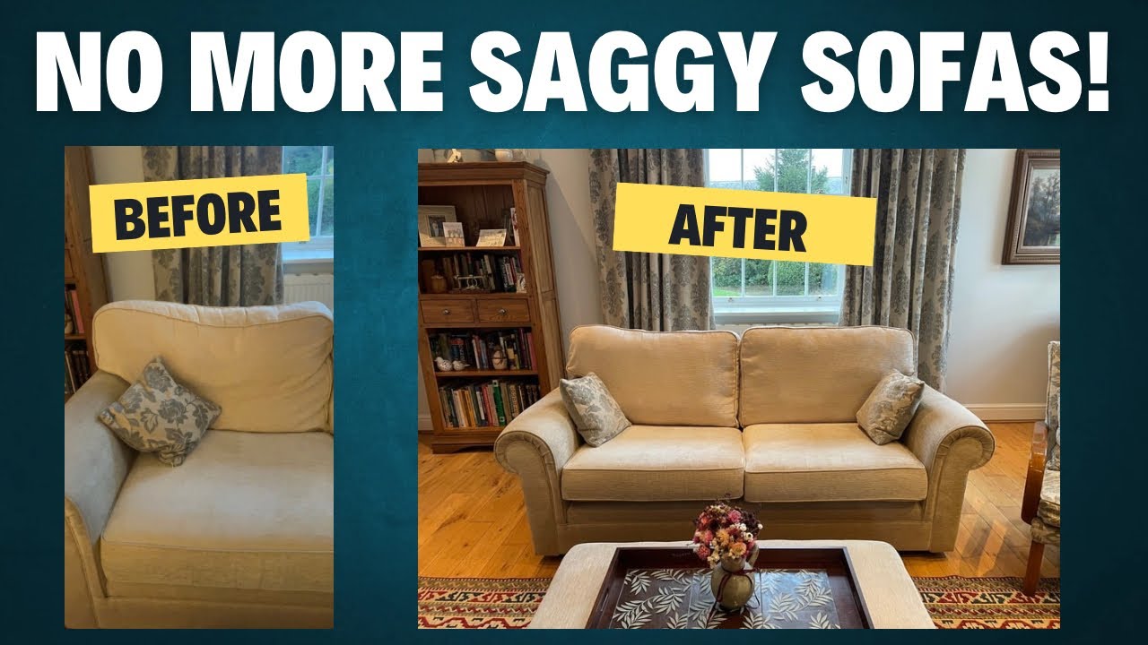 Make your Old Sofa look like new again! - YouTube