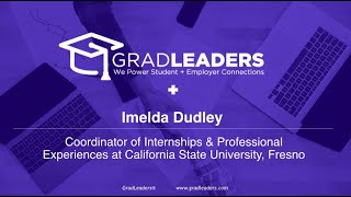 Interview with Imelda Dudley, Coordinator of Internships & Professional Experiences at  CSU, Fresno screenshot 5