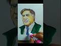 Sir Ratan Tata Pen Sketch 🥺 Miss You Sir #ratantata #shorts
