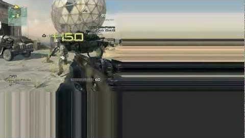 First Ever Mw3 Throwing knife cross map! (15min After release)