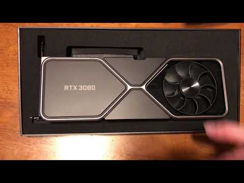 Unboxing Review of Nvidia Geforce RTX 3080