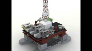 Offshore Oil Platform 3D model from CGTrader.com