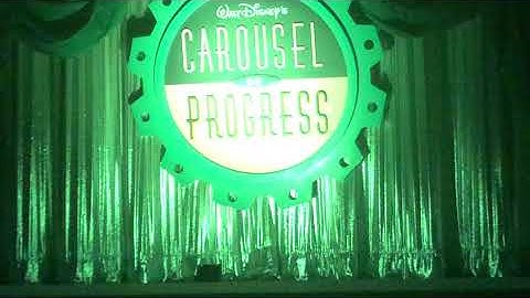 Spring Break at Disney day 2 Carousel of Progress twice (with final rotation from unload to load)
