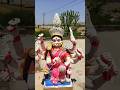 दुर्गा मां की मूर्ति को पेंट करें / Durga maa making with clay #durgamaa #navratrispecial #viral