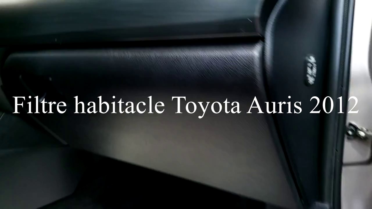 Cabin Air Filter >> Comment changer le filtre habitacle Toyota Auris 2012 (How to change a cabin filter on auris ... Cabin Air Filter >> Comment changer le filtre habitacle Toyota Auris 2012 (How to change a cabin filter on auris ...