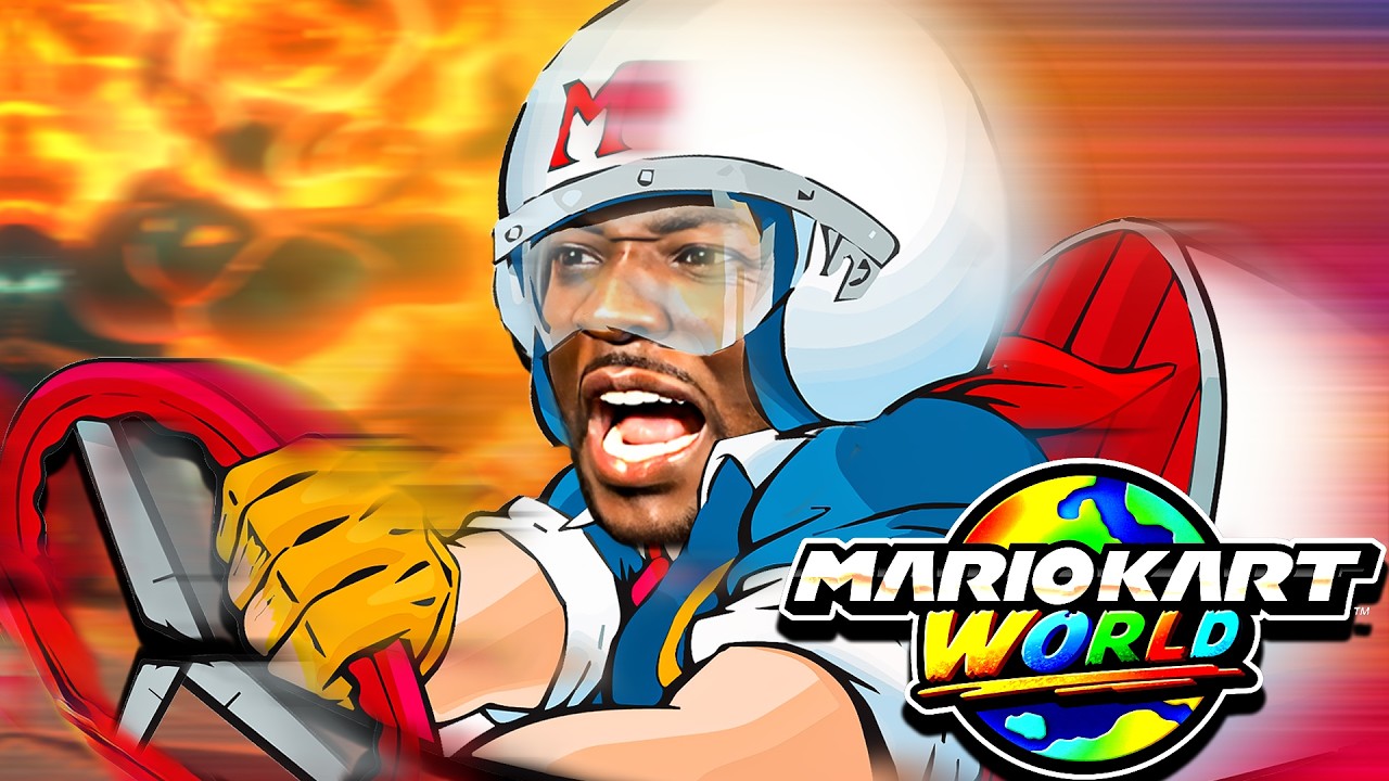 SPEED RACER MARK MAKES HIS RETURN! (Mario Kart World)