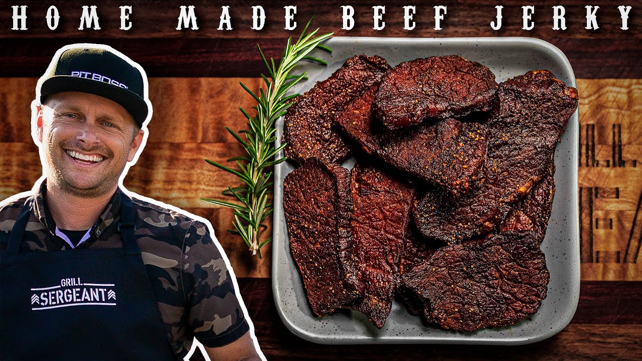The Best Homemade Smoked Beef Jerky Recipe! beefjerky smokedbeefjerky