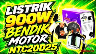 Listrik 900W NTC 20D25 Bendik Motor Las Halus Tapi Tetap Ganas Test   screenshot 3