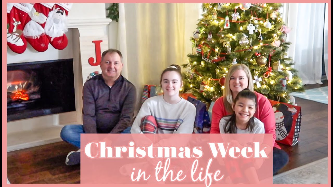 Christmas Week Vlog | week in the life of a homeschool mom, baking, Christmas prep