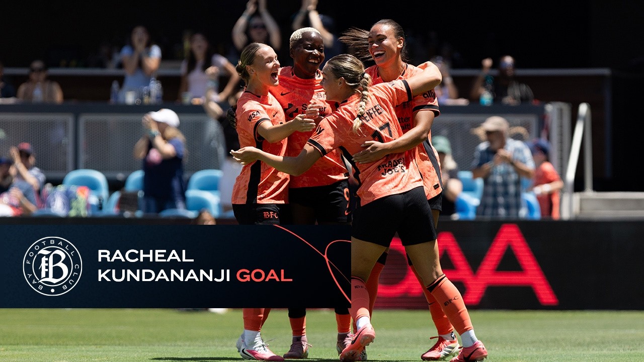 Bay FC | Racheal Kundananji Goal vs North Carolina Courage
