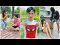 Kidnap linh nhi and rescue spiderman  linh nhi vs su hao shorts