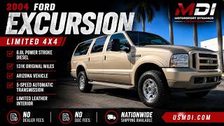 2004 Ford Excursion 6.0 Powerstroke Diesel 4x4 Limited | 131K Miles | SUPER CLEAN For Sale WE SHIP