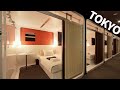 Stay at a luxurious capsule hotel in Tokyo and enjoy a standing bar 