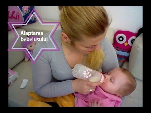 Video: Hrănirea Bebelușului De O Lună