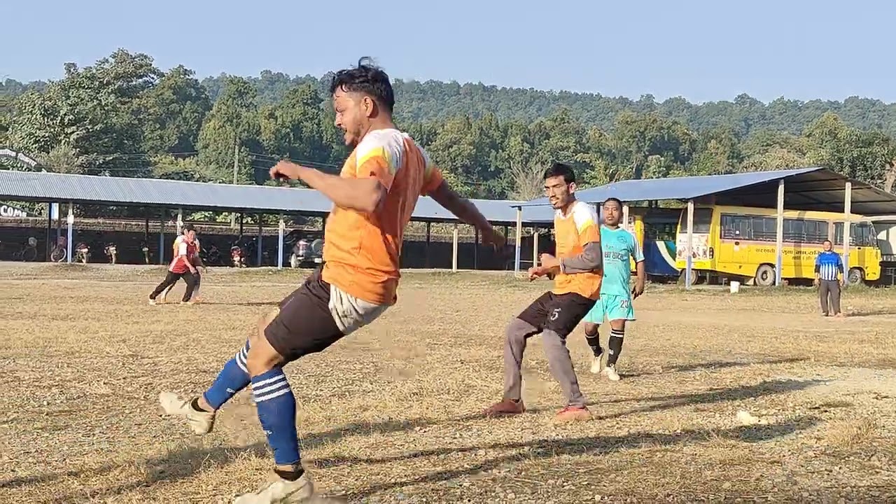 Friendly Football⚽ Match of Teachers🧑‍🏫Venue: Saraswati HSS