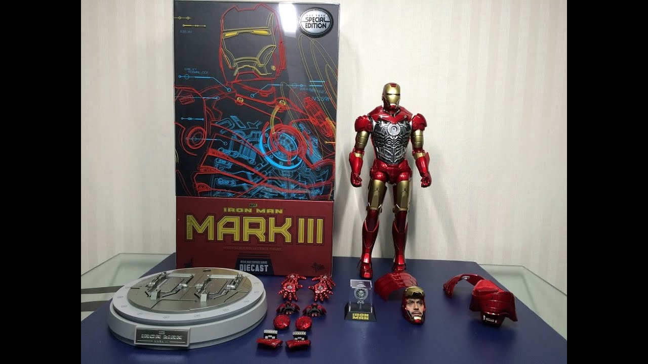 Mark 3 Diecast Iron Man by Hot Toys 