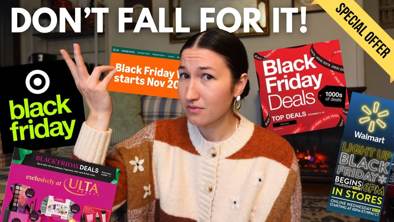 BLACK FRIDAY IS A TRAP! How to Avoid Impulse Shopping & Stay Financially Intentional
