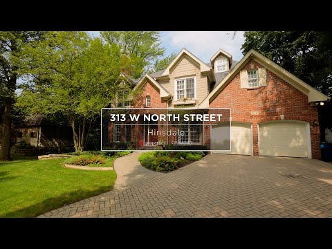 313 W North Street, Hinsdale, IL home video tour