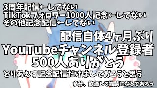 【なんか記念/飲酒雑談】多分記念【猫の小道/Vtuber】