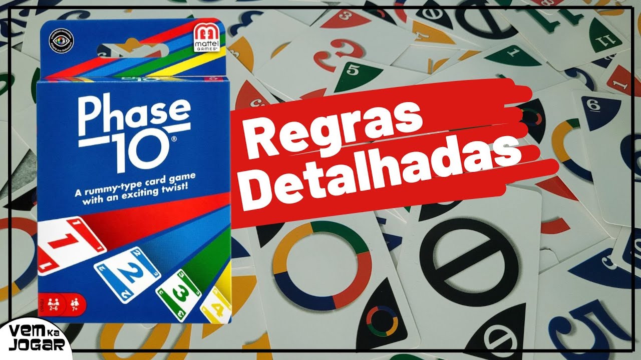 Como Jogar Phase 10 – Regras Completas e Dicas para Vencer! - YouTube