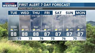 Drew Davis's HNN Sunrise surf and weather report for July 21, 2026