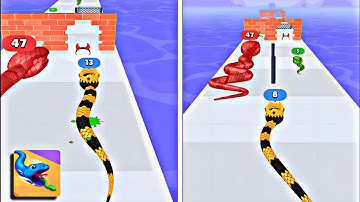 Snake Run Race - Satisfying android ios Gameplay