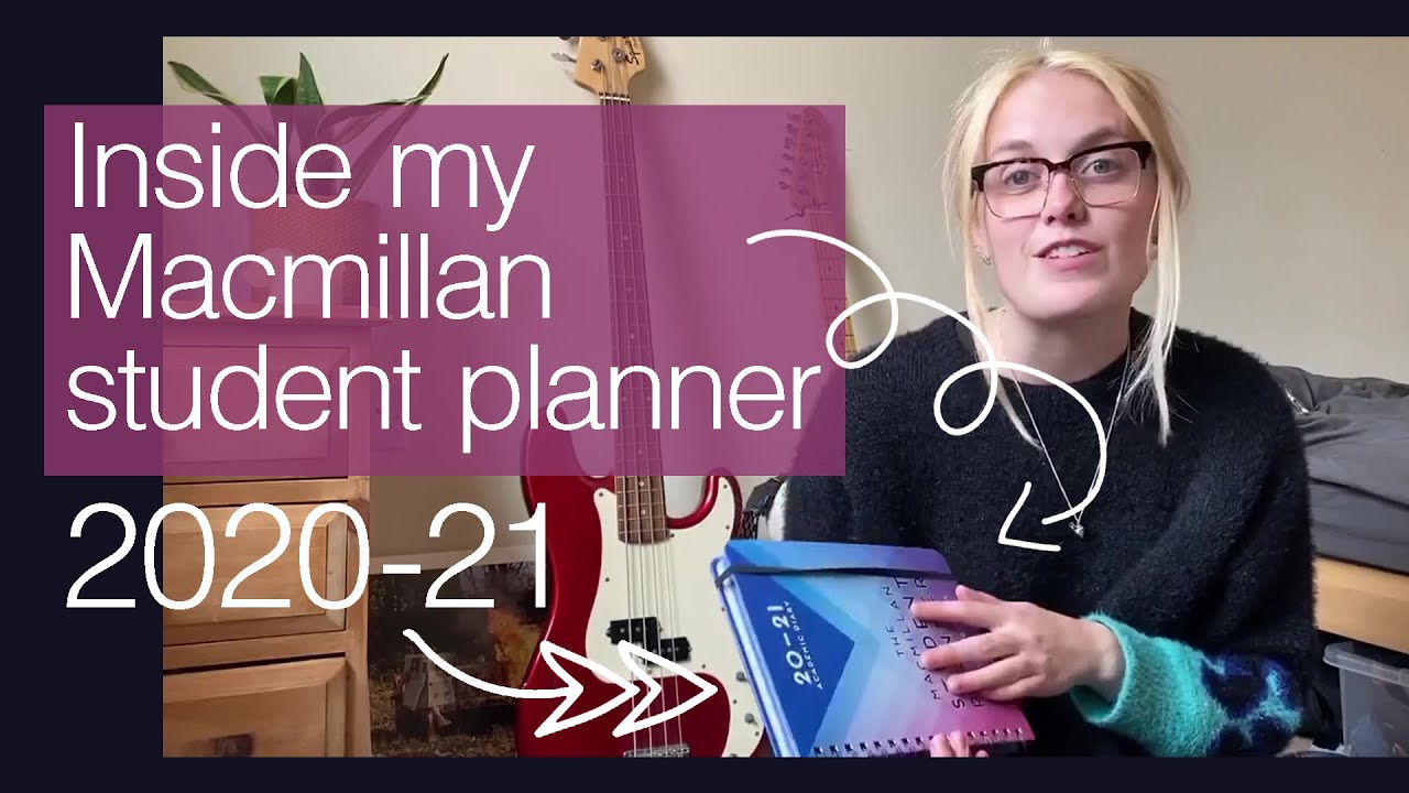 Academic Diary The Macmillan Student Planner 2020-21 Macmillan Study Skills 