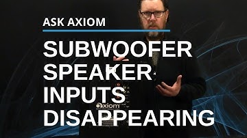 Is a Subwoofer with Speaker Inputs a Thing of the Past?