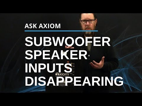 Video: Mengapa subwoofer memiliki output speaker?