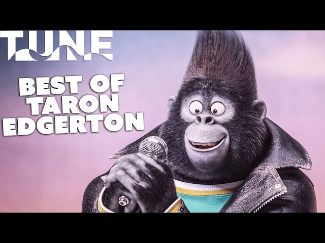 Best of Taron Egerton in Sing and Sing 2! | TUNE class=