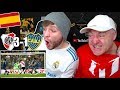 ESPAÑOLES REACCIONAN al RIVER 3-1 BOCA Vuelta FINAL Copa Libertadores 2018